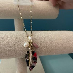 Stella & Dot Esmerelda Charm Pendant Necklace